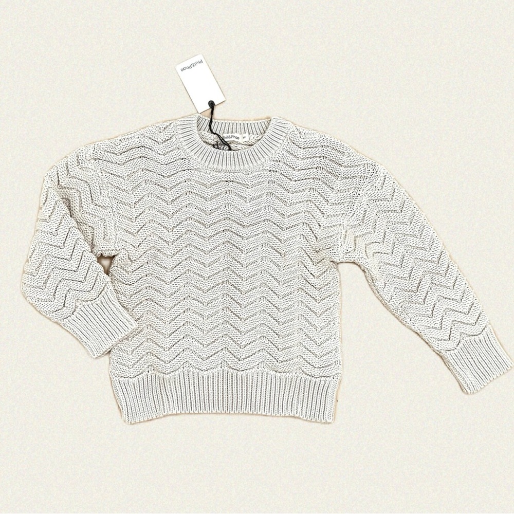 NWT Organic Cotton Knit Sweater